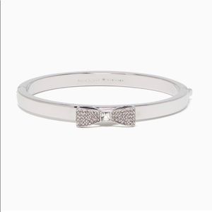 Kate Spade bow pave bow bangle